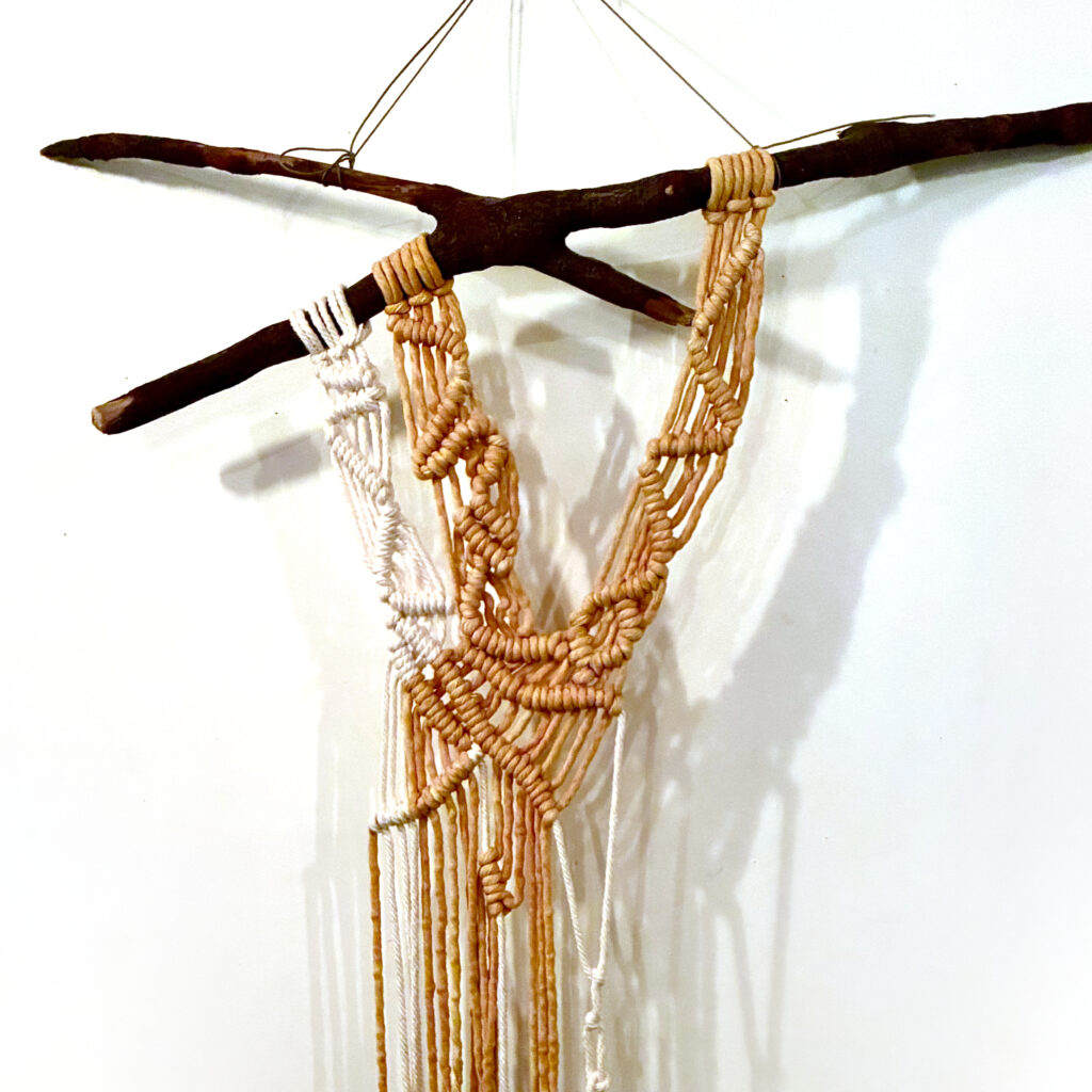 Hand Dyed Macrame
