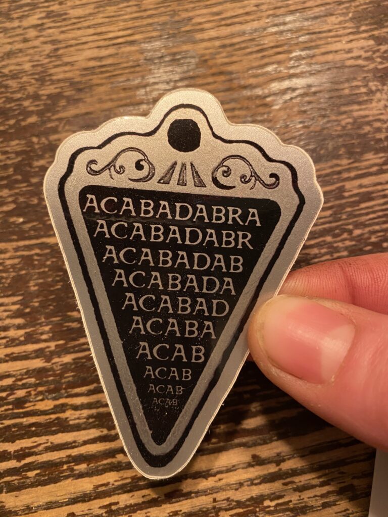 ACABadabra Sticker